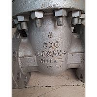 شیر فلکه فولادی 4 اینج کلاس 300 OSAV